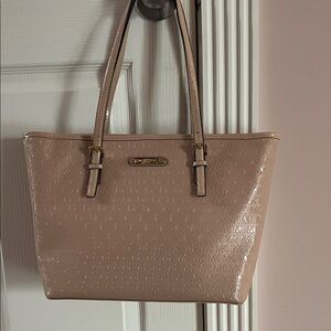 Michael Kors Shiny Tan Tote